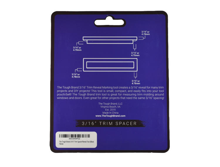 The Tough Brand 3/16 Trim spacer